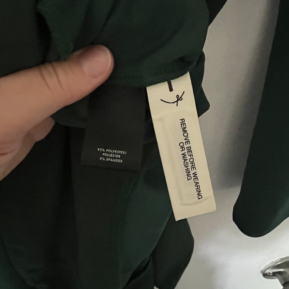 Ann Taylor Green Ruffle Dress - Picture 5 of 5